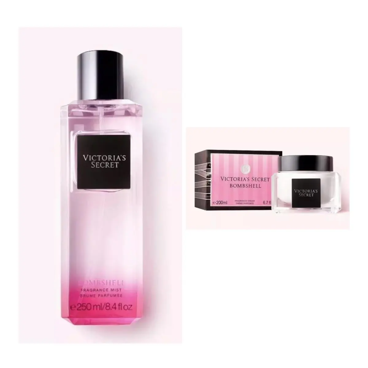 Victoria`s Secret Bombshell Fragrance Mist and Fragrance Cream