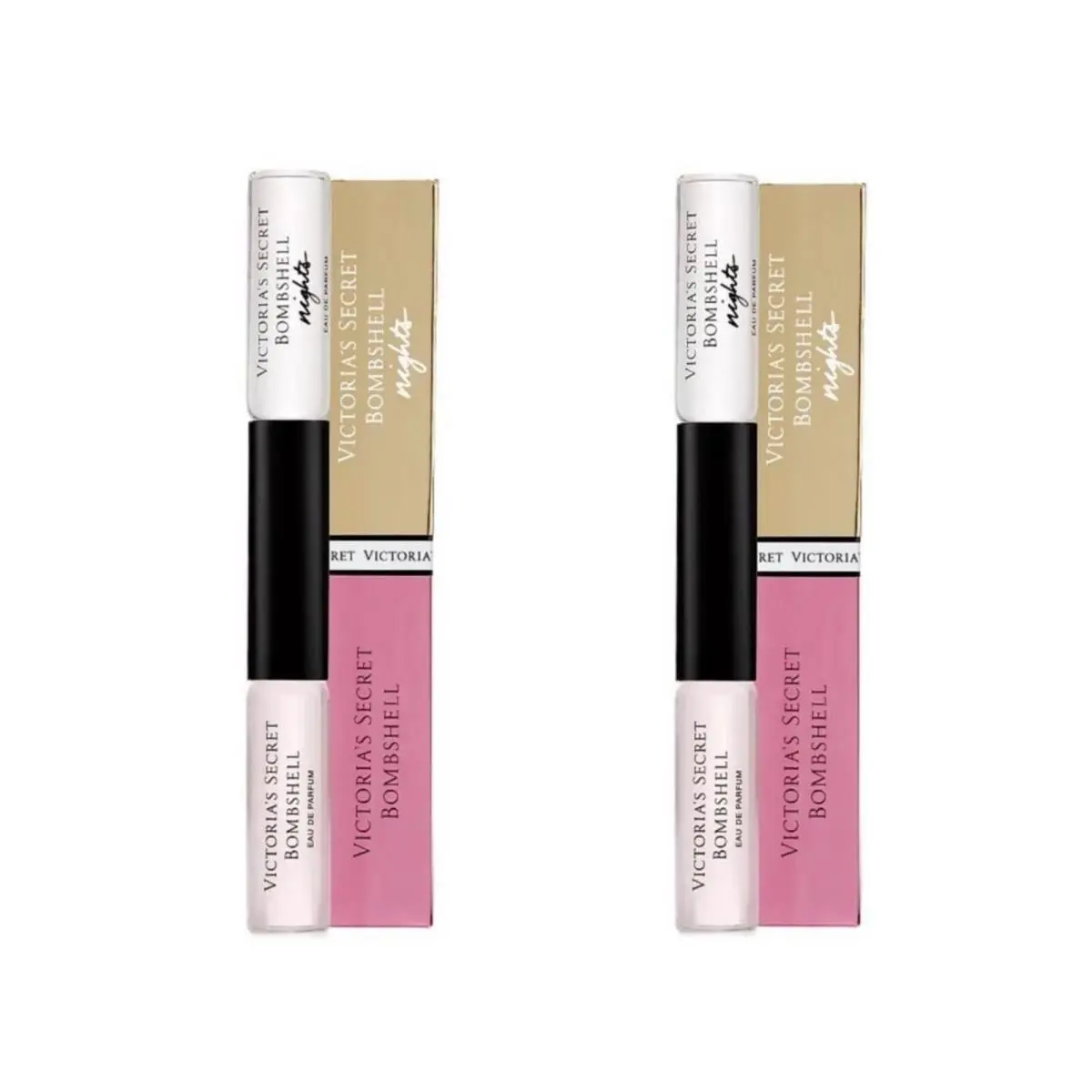 2 Victoria`s Secret Bombshell / Bombshell Nights Eau de Parfum Rollerball Duo