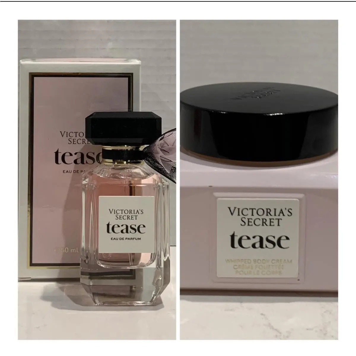 Victoria`s Secret Tease Eau de Parfum 1.7 Fl.oz. and Whipped Body Cream by Victoria's Secret