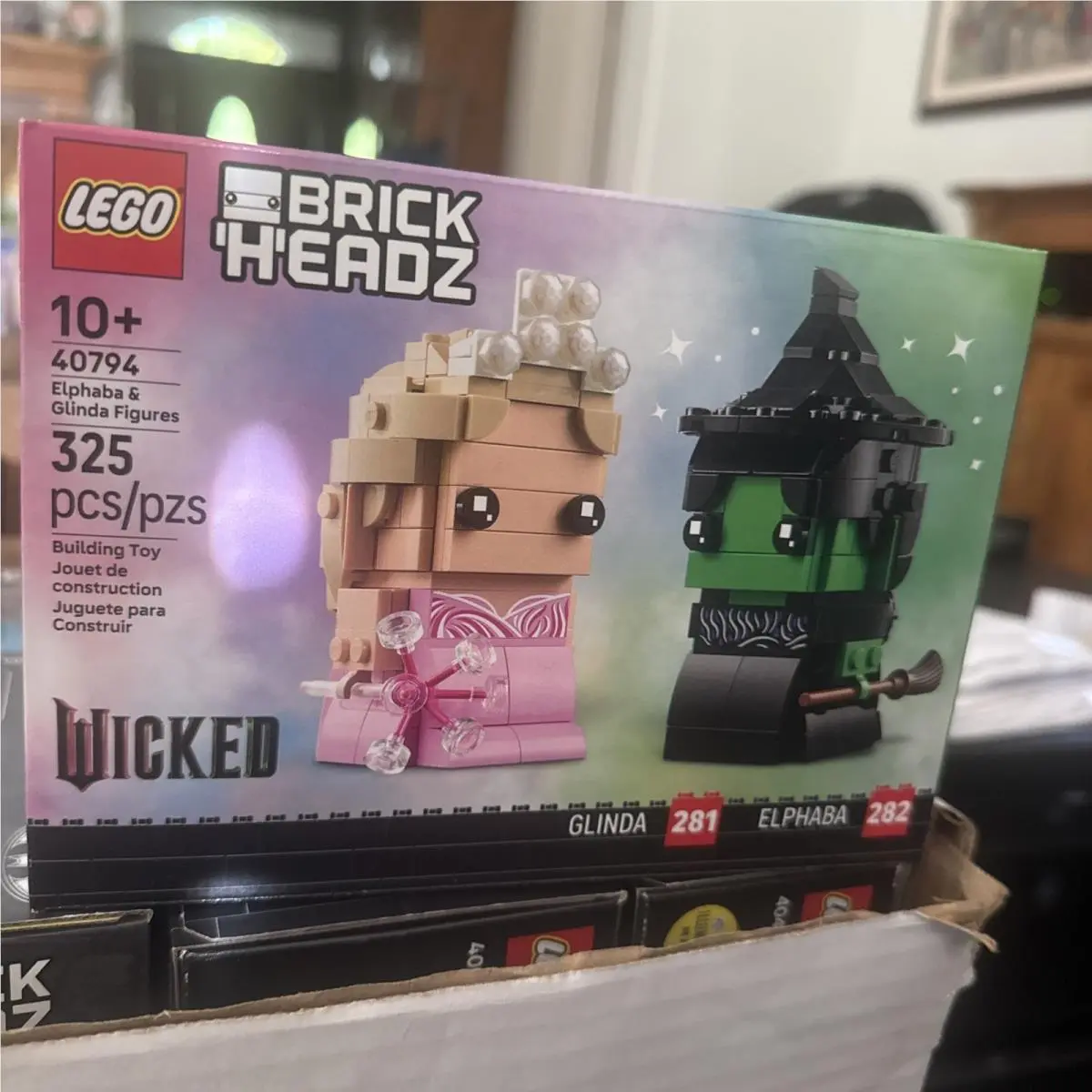 Lego Brickheadz: Wicked Elphaba Glinda 40794