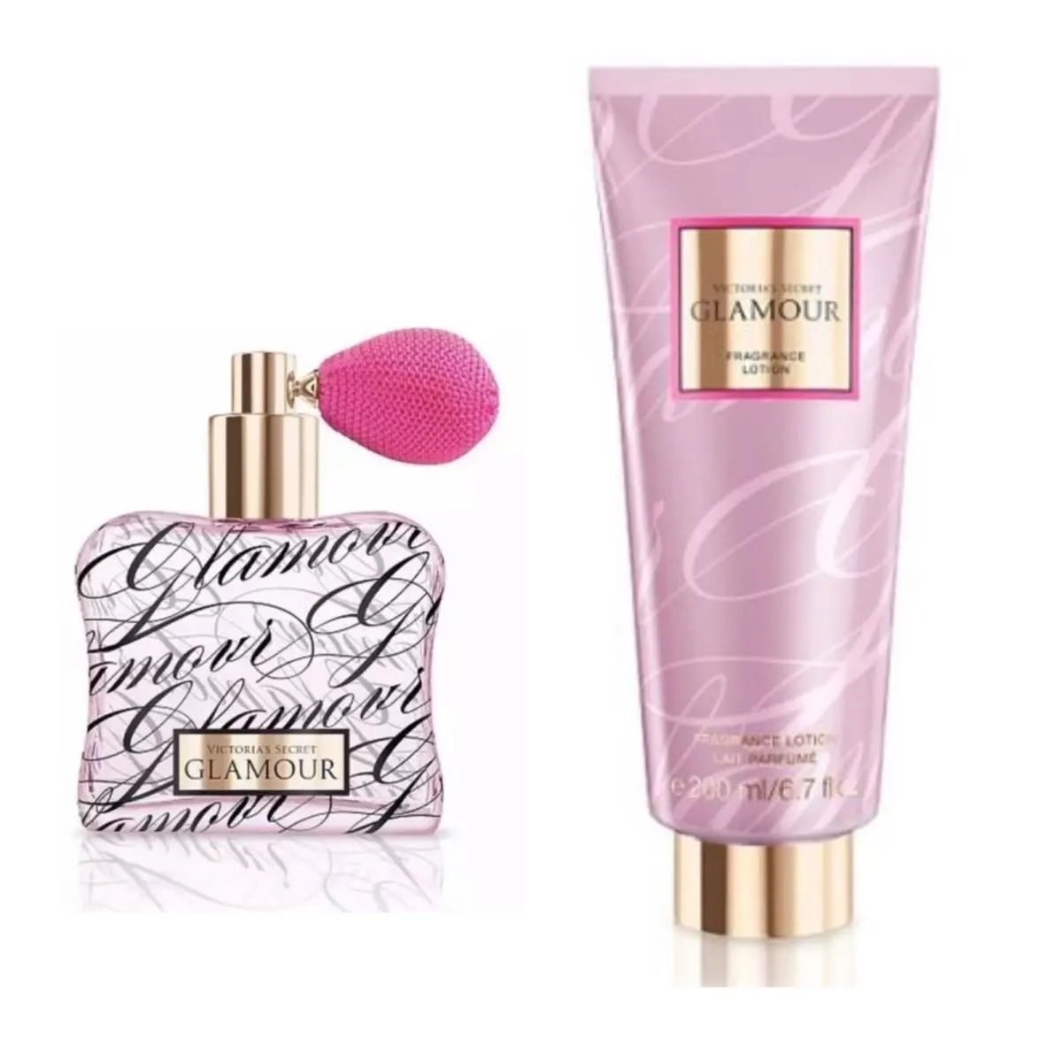 Victoria`s Secret Glamour Eau de Parfum 3.4 Fl.oz. and Fragrance Lotion