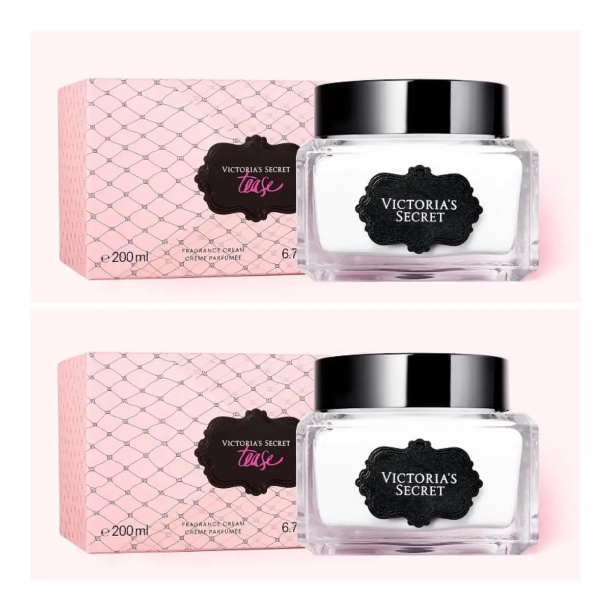 Victoria’s Secret Tease Fragrance Cream 6.7 Fl.oz. Lot of 2 by Victoria's Secret
