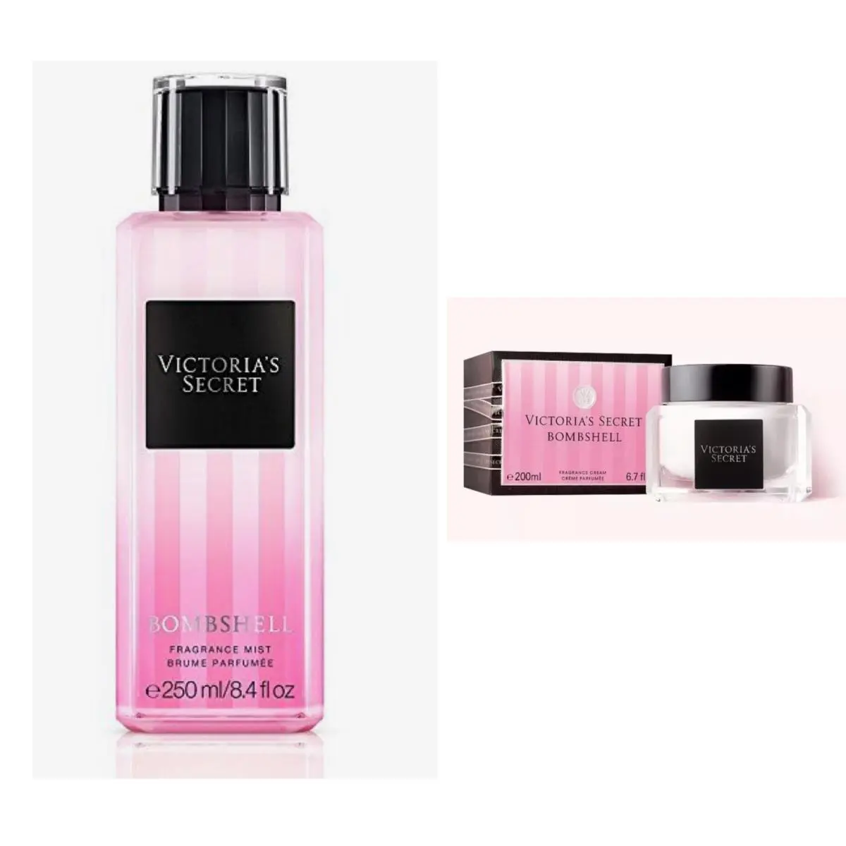 Victoria`s Secret Bombshell Fragrance Mist and Fragrance Cream