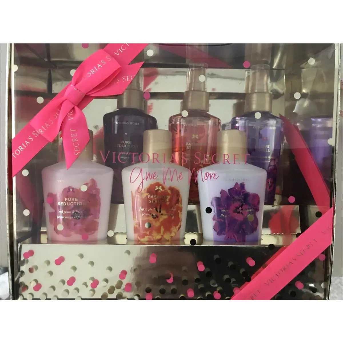 Victoria`s Secret Give Me More Lotion Spray Gift Set Pure Passion Love Spell