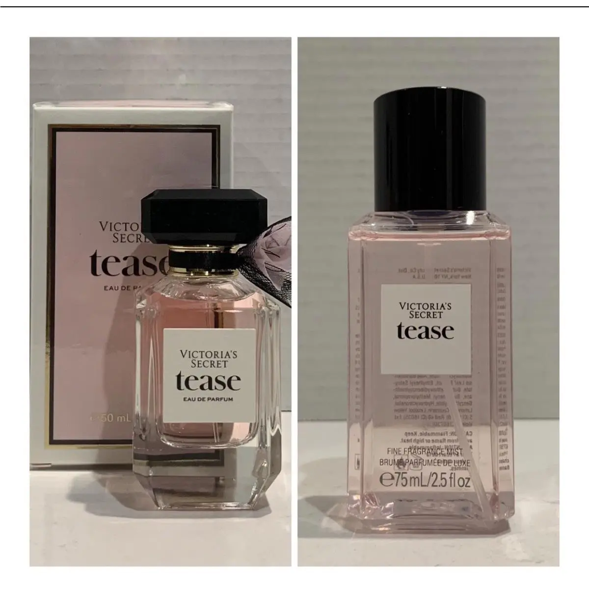 Victoria`s Secret Tease Eau de Parfum 1.7 Fl.oz. and Fragrance Mist by Victoria's Secret