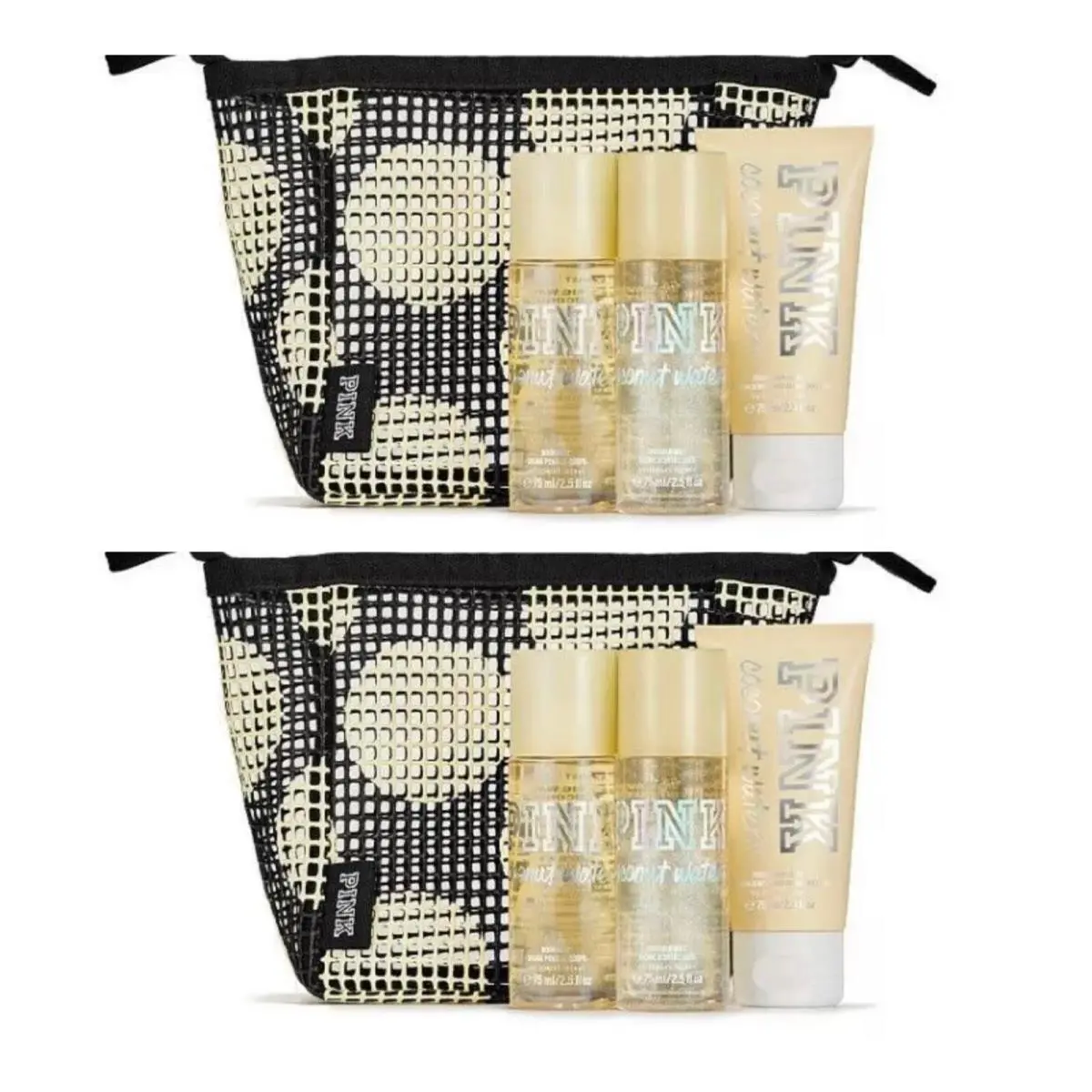 Victoria’s Secret Pink Coconut Waters Gift Set Lot of 2