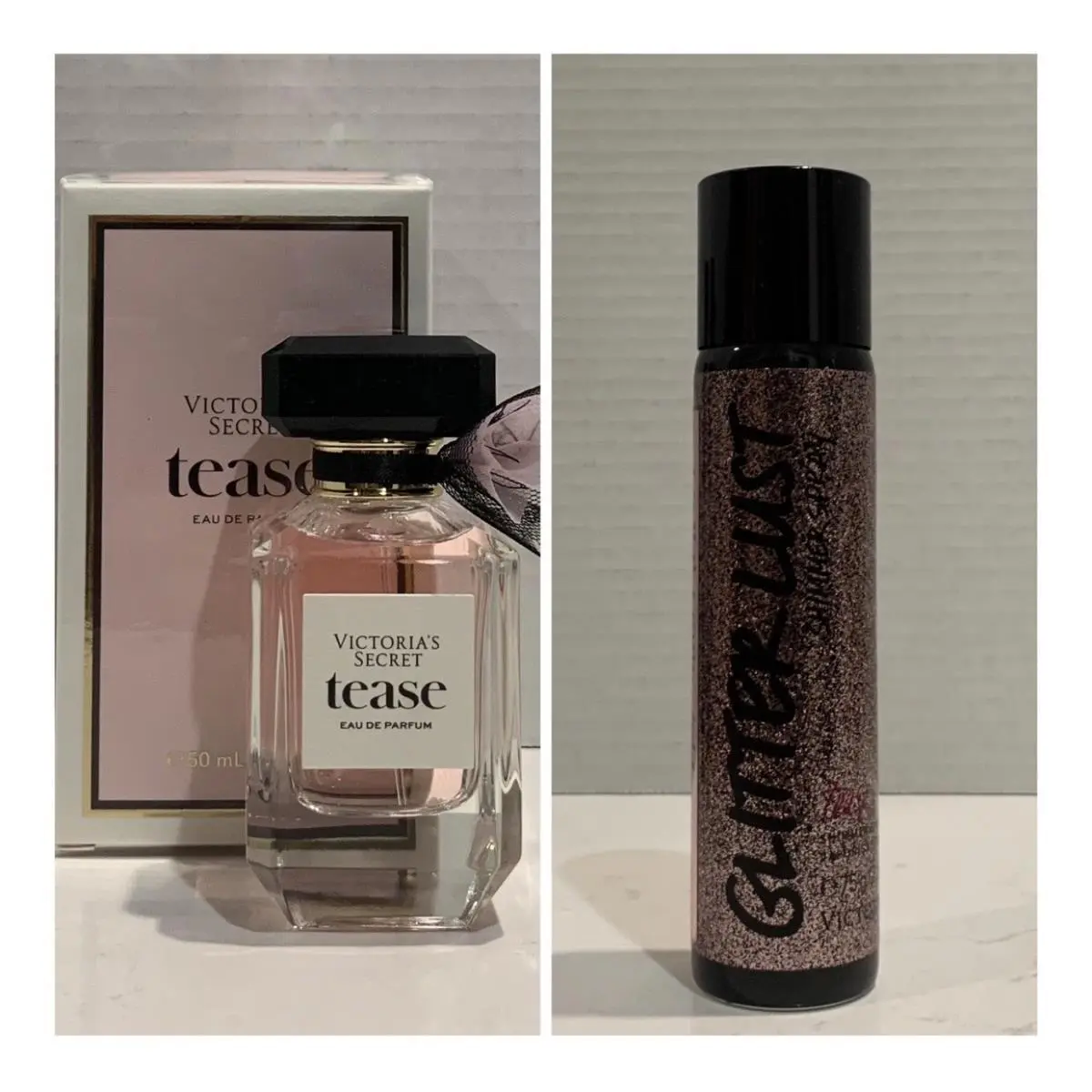 Victoria`s Secret Tease Eau de Parfum 1.7 Fl.oz. and Shimmer Spray by Victoria's Secret