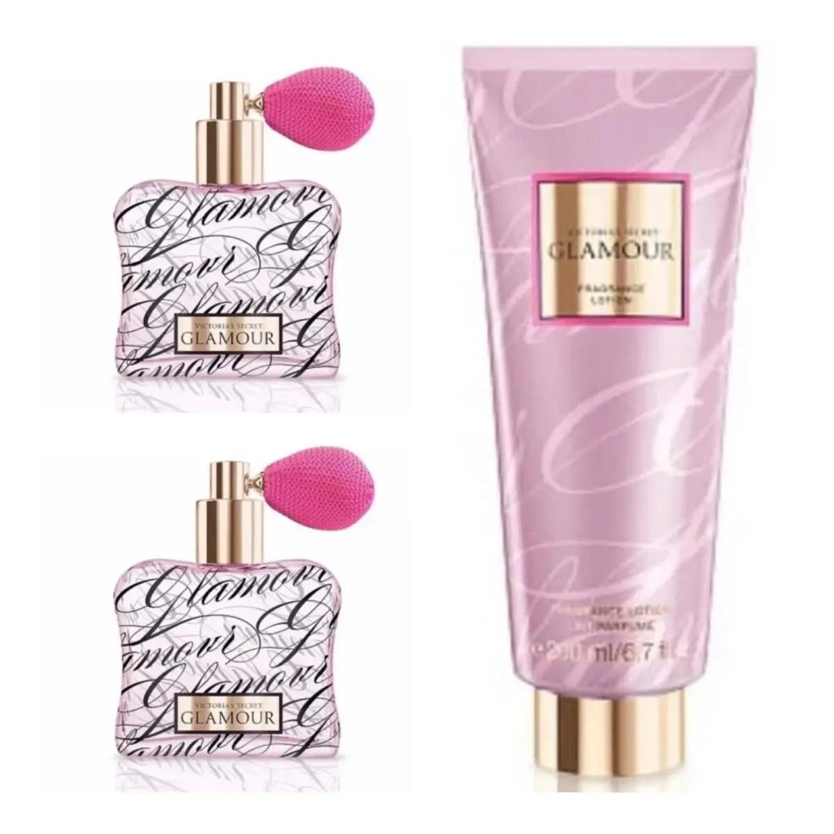 Victoria`s Secret Glamour Eau de Parfum 1.7 Fl.oz. 2 and Fragrance Lotion