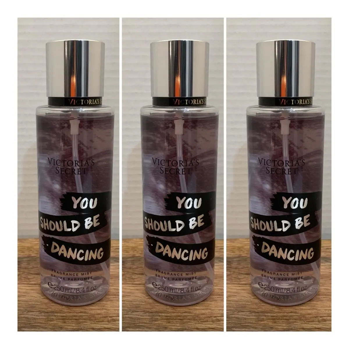 Victoria’s Secret You Should BE Dancing Fragrance Mist 8.4 Fl.oz. Lot of 3