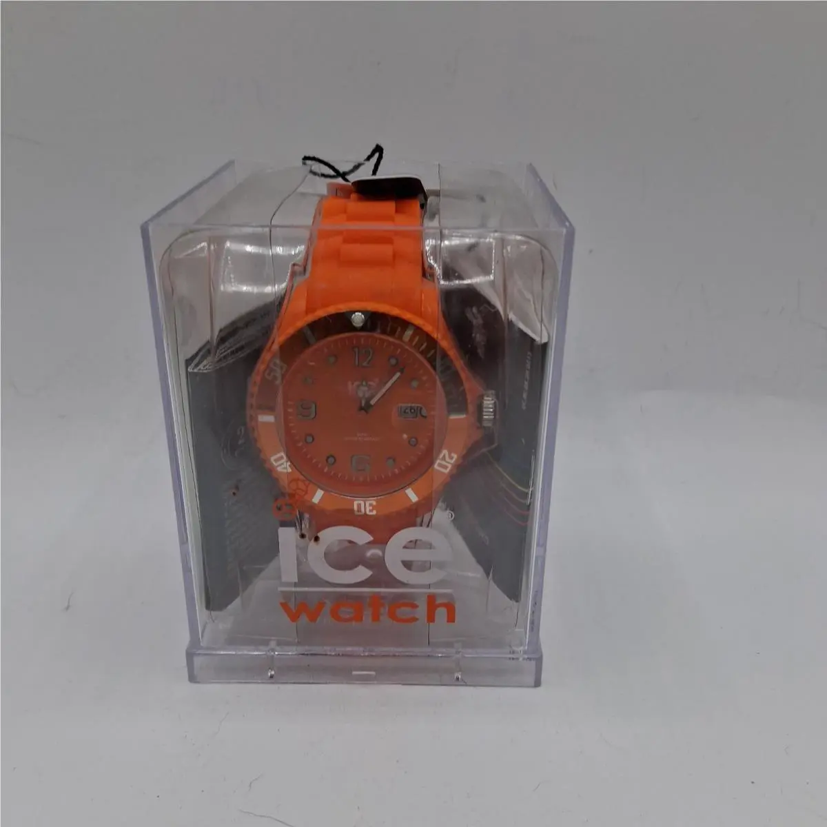 Ice -watch Ice Forever Collection Orange Watch and Orange Silicone Strap