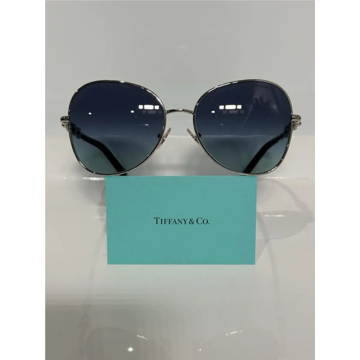 Tiffany Co. TF3086 6001/9S Silver Metal Woman’s Sunglasses