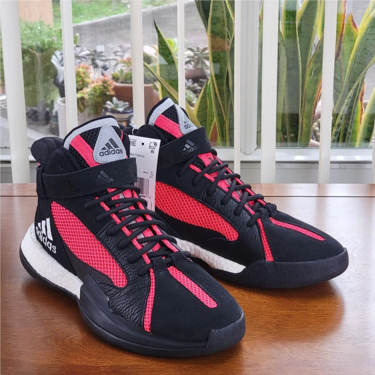 Adidas shoes - adidas Posterize - Posterize - EG8879 - Core Black / Shock Red / Silver Metallic (UPC: 193104440886) 10