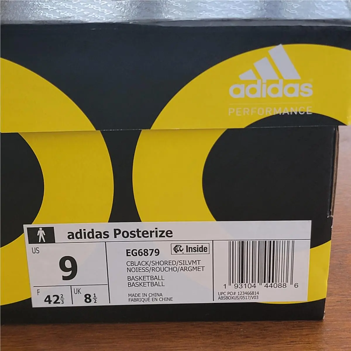 Adidas shoes - adidas Posterize - Posterize - EG8879 - Core Black / Shock Red / Silver Metallic (UPC: 193104440886) 13