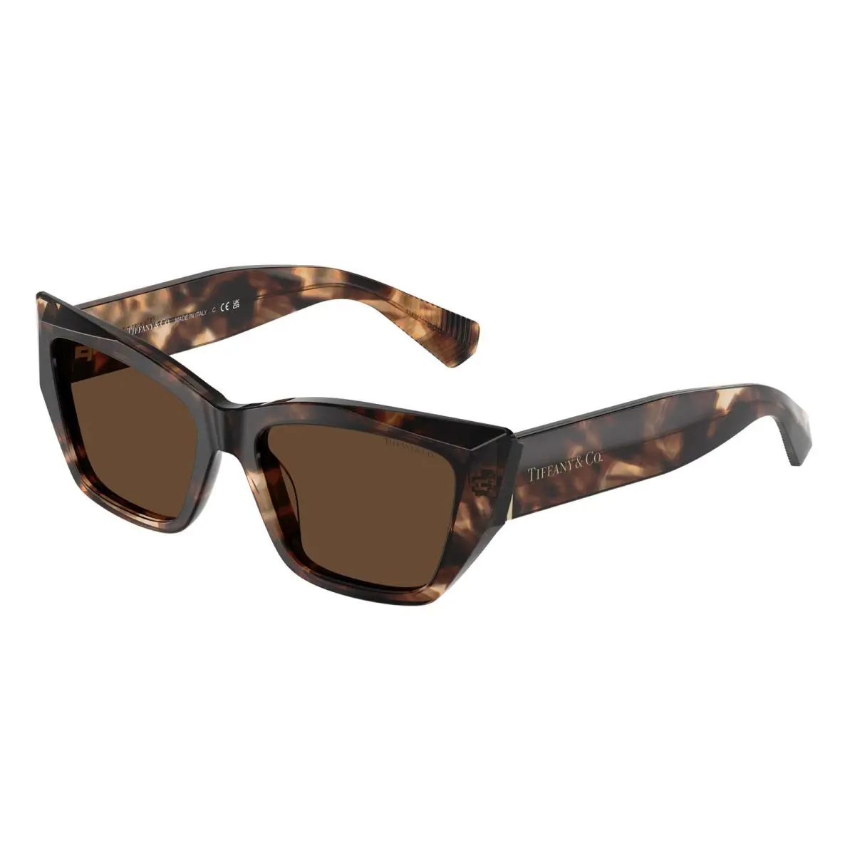 Tiffany TF 4230 Spotted Brown Havana Light Bro 84213G Sunglasses