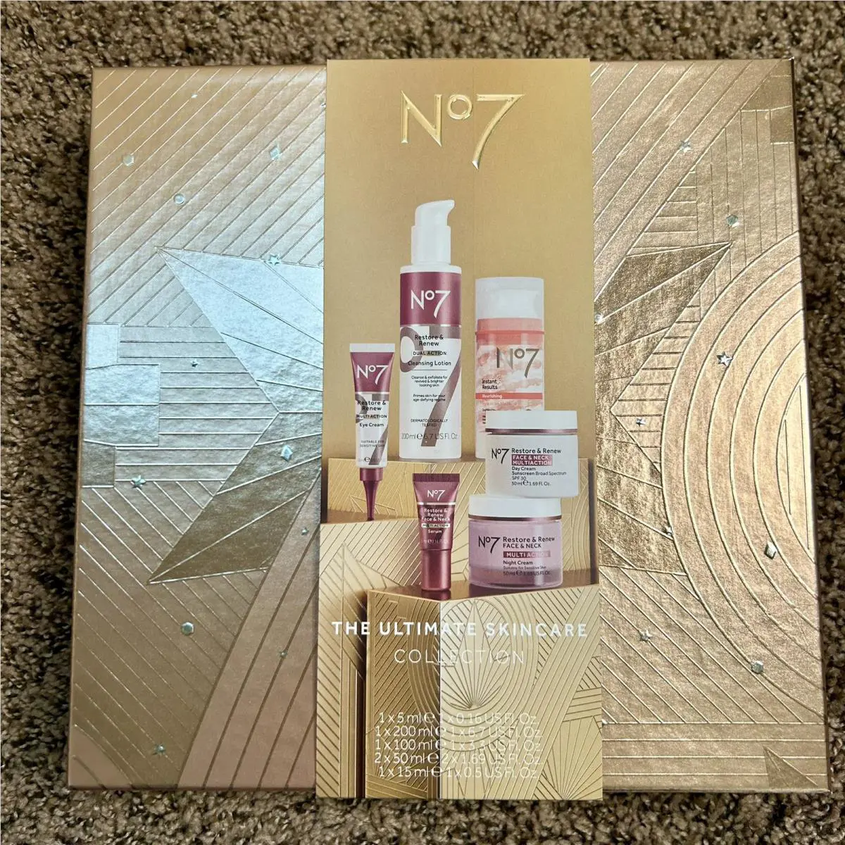 No 7 The Ultimate Skin Care Collection Gift Set 6 Pieces