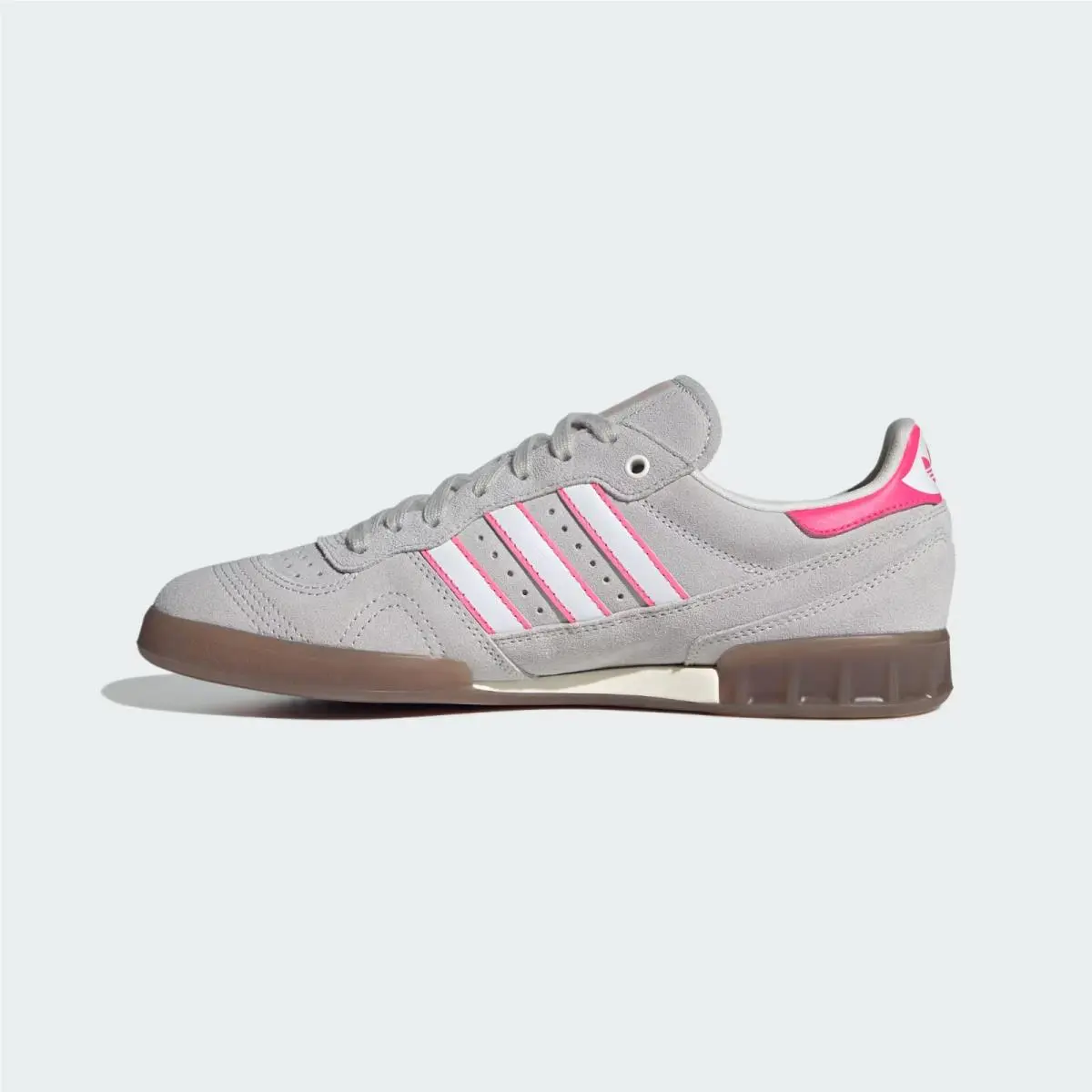 Adidas shoes - - Adidas Handball Top - Handball Top - JR3656 - Grey One / Cloud White / Lucid Pink 3