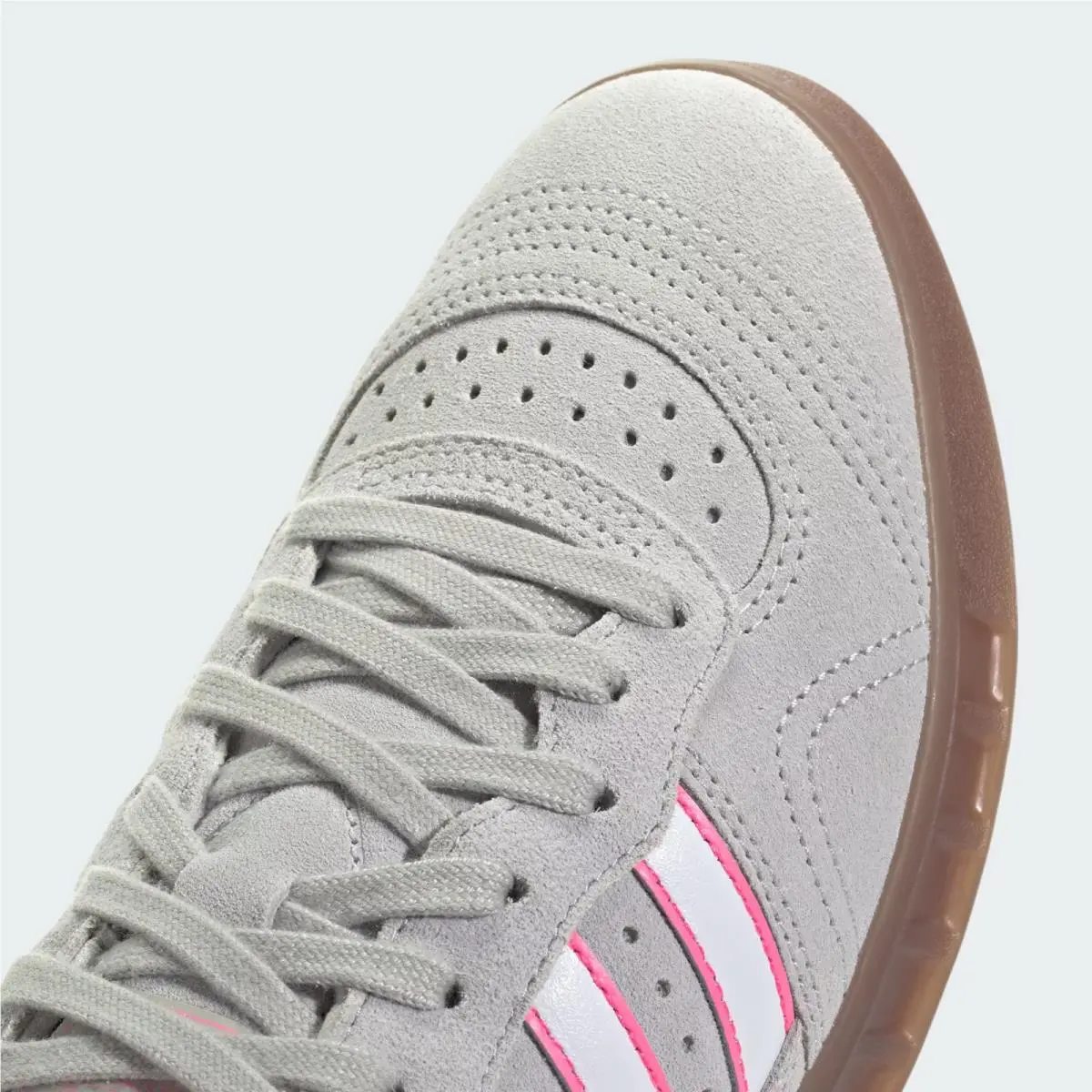 Adidas shoes - - Adidas Handball Top - Handball Top - JR3656 - Grey One / Cloud White / Lucid Pink 6