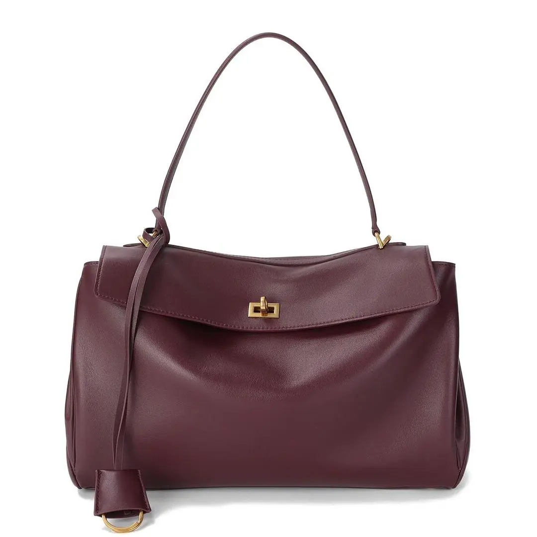 Tiffany Fred Paris Large Smooth Leather Tote Women`s