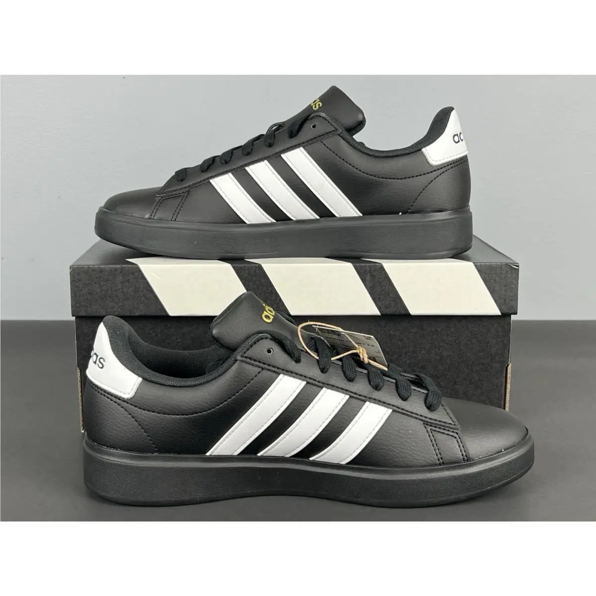 Adidas shoes - adidas Grand Court - Grand Court - JH7243 - Black 8