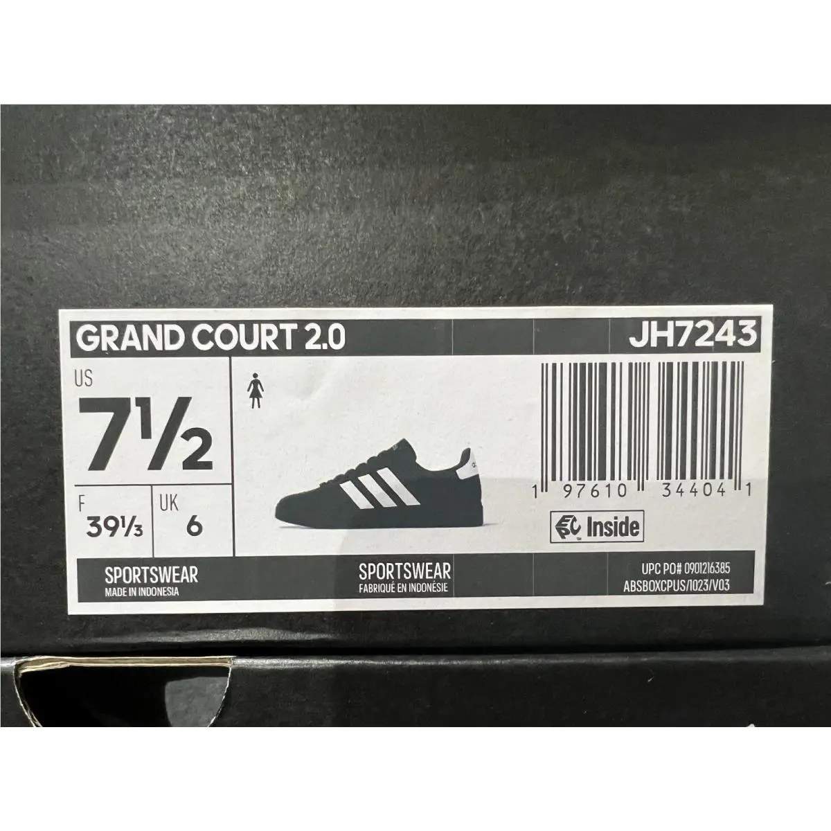 Adidas shoes - adidas Grand Court - Grand Court - JH7243 - Black 16