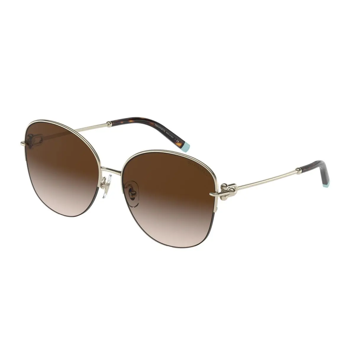 Tiffany TF 3082 Pale Gold Brown Gradient 60213B Sunglasses