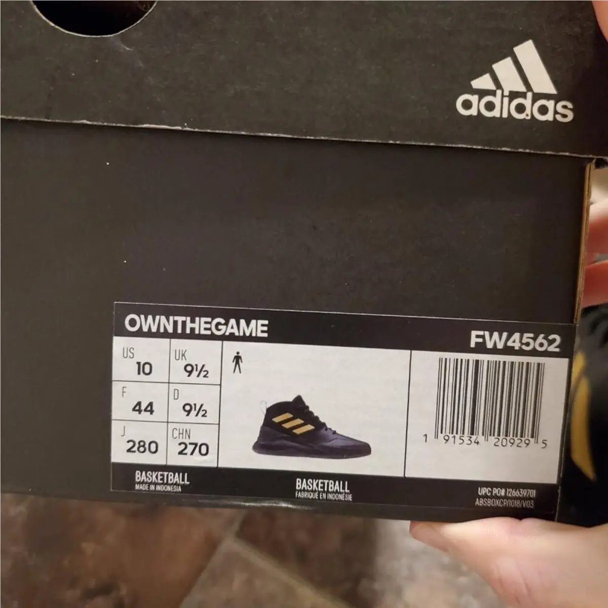 Adidas shoes - Black 11