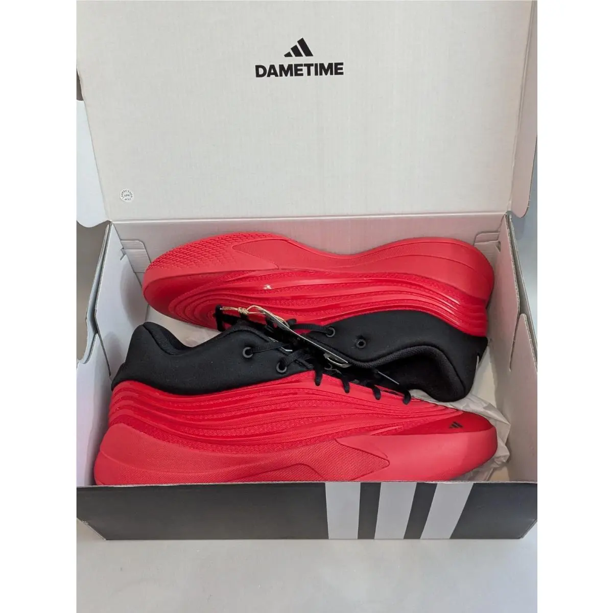 Adidas shoes - adidas Dame 10 - Dame - JP6093 - Red (UPC: 197622381973) 2