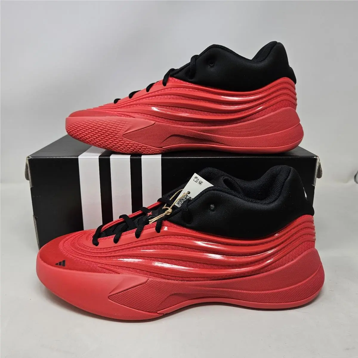 Dame X Dolla `red Black` Basketball Shoes / JP6093 / Men`s Size 8.5 by Adidas