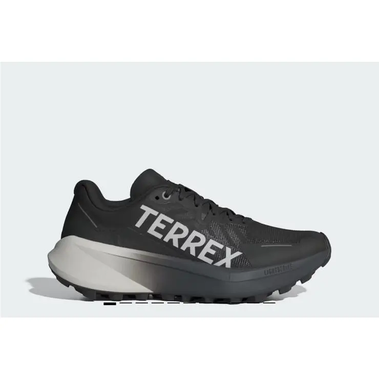 Adidas Mens Terrex Agravic 3 Trail Running Shoes Core Black Gray Size 8