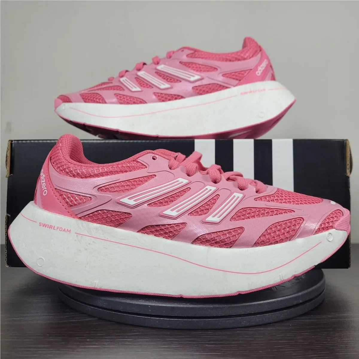 Adidas Adizero Aruku J Running Shoes Bliss Pink Sneakers JP6867 Youth Sz 5