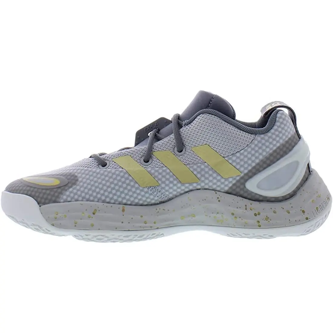 Adidas Women`s Exhibit A Candace Par Shoes Grey/gold Size 8