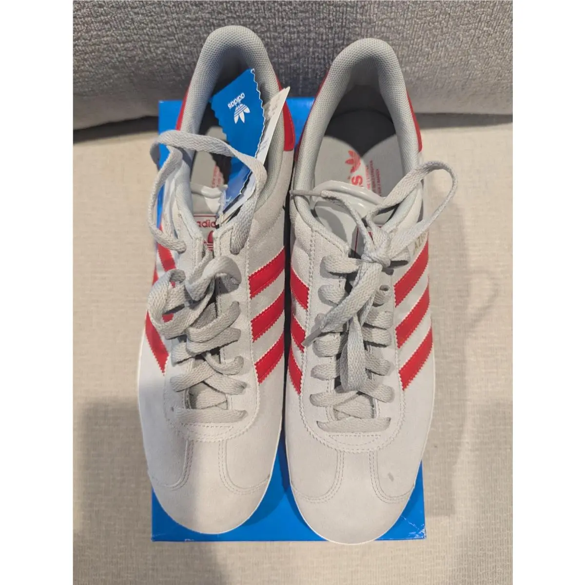 Adidas shoes - adidas Gazelle - Gazelle - Gray 3