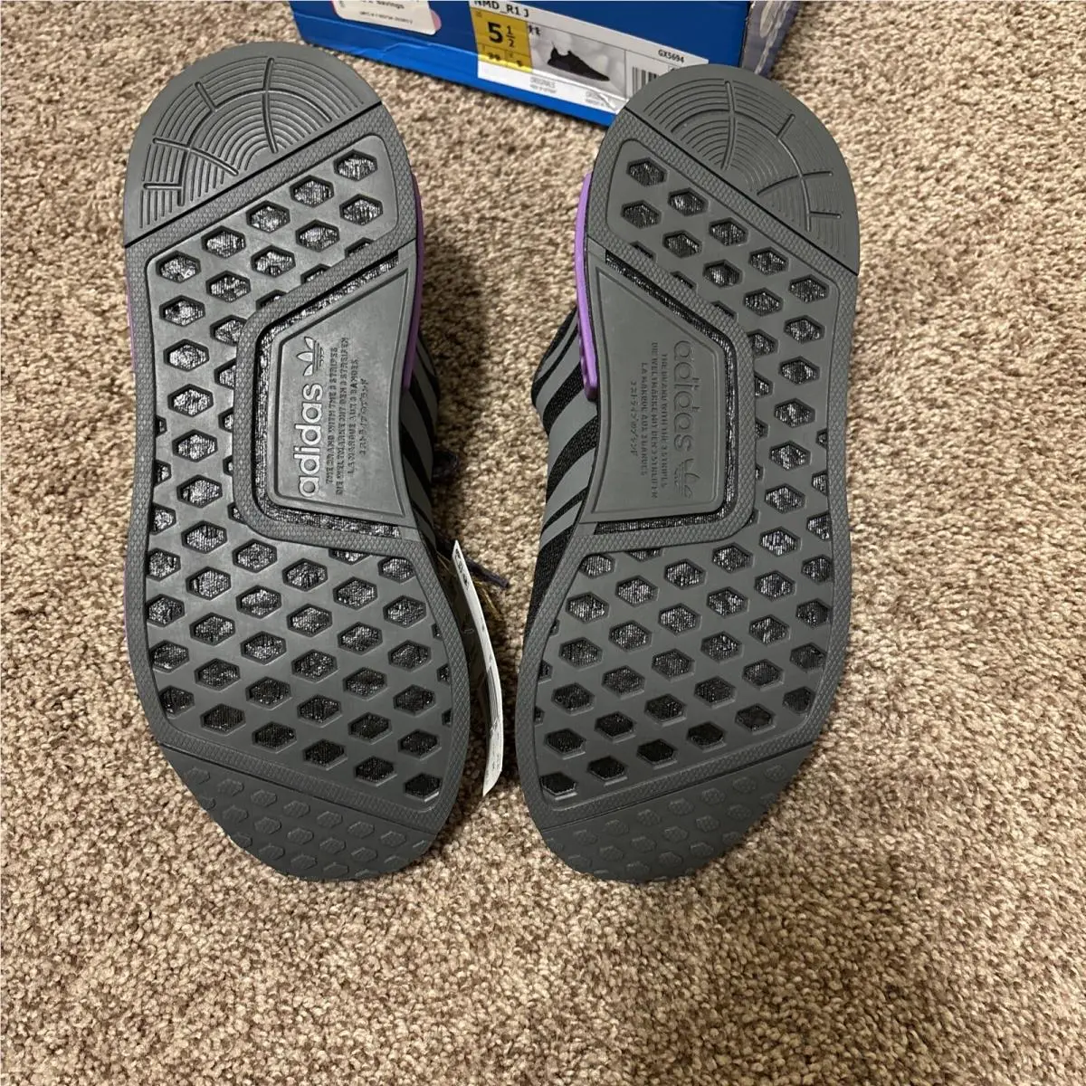 Adidas shoes - adidas NMD R1 - NMD - Black/Gray 4