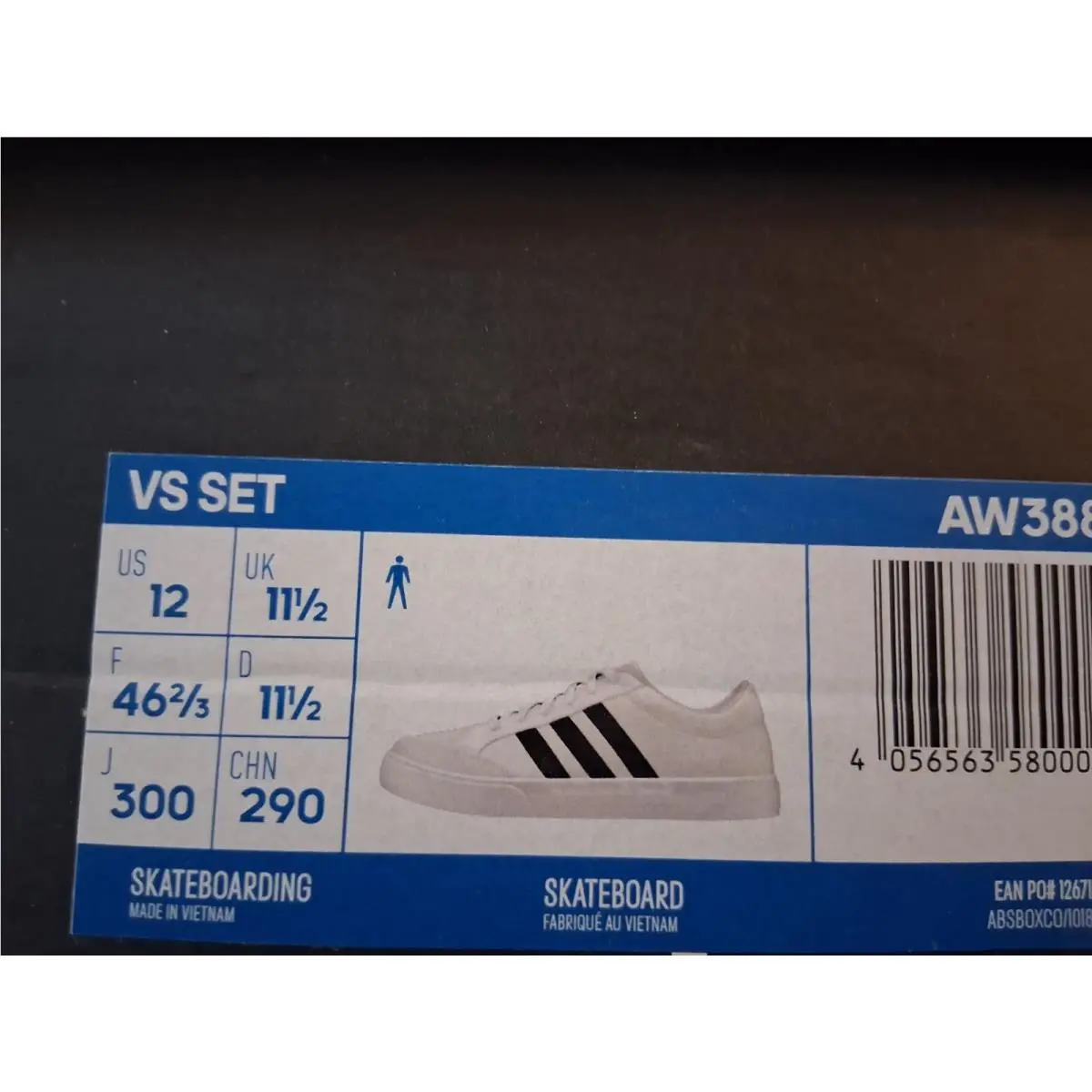 Adidas shoes - adidas VS Set - Set - White and Black 0