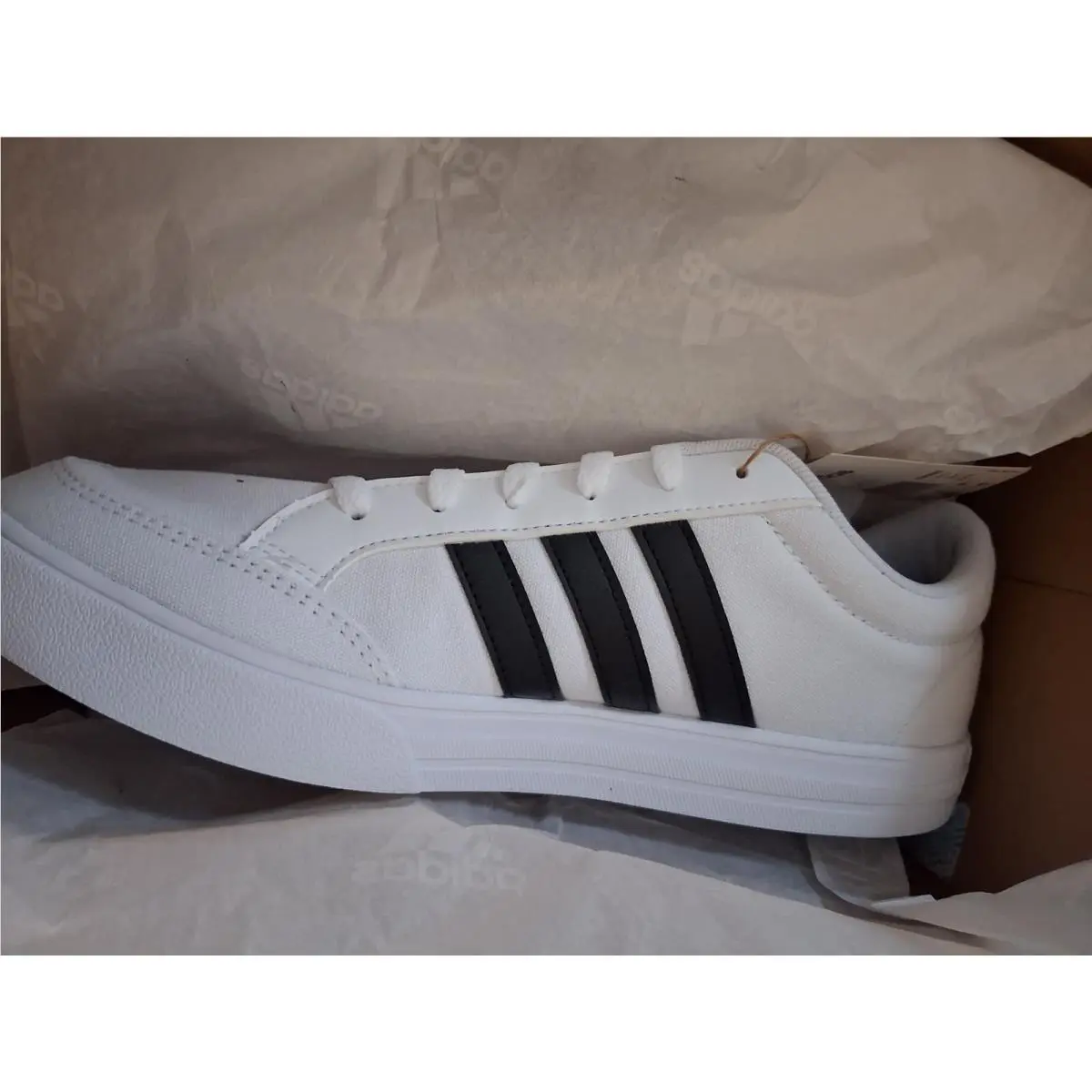 Adidas shoes - adidas VS Set - Set - White and Black 1