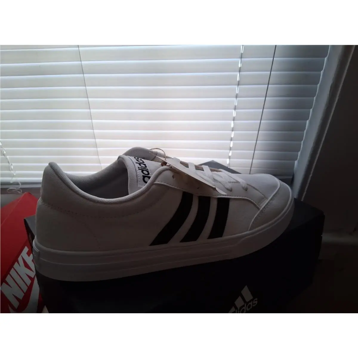 Adidas shoes - adidas VS Set - Set - White and Black 2