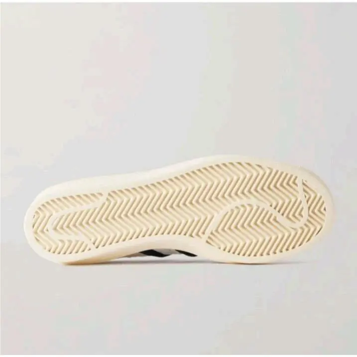 Adidas shoes - ADIDAS ORIGINALS Superstar Vintage Ostrich Leather Sneakers - White (UPC: 197615460753) 2