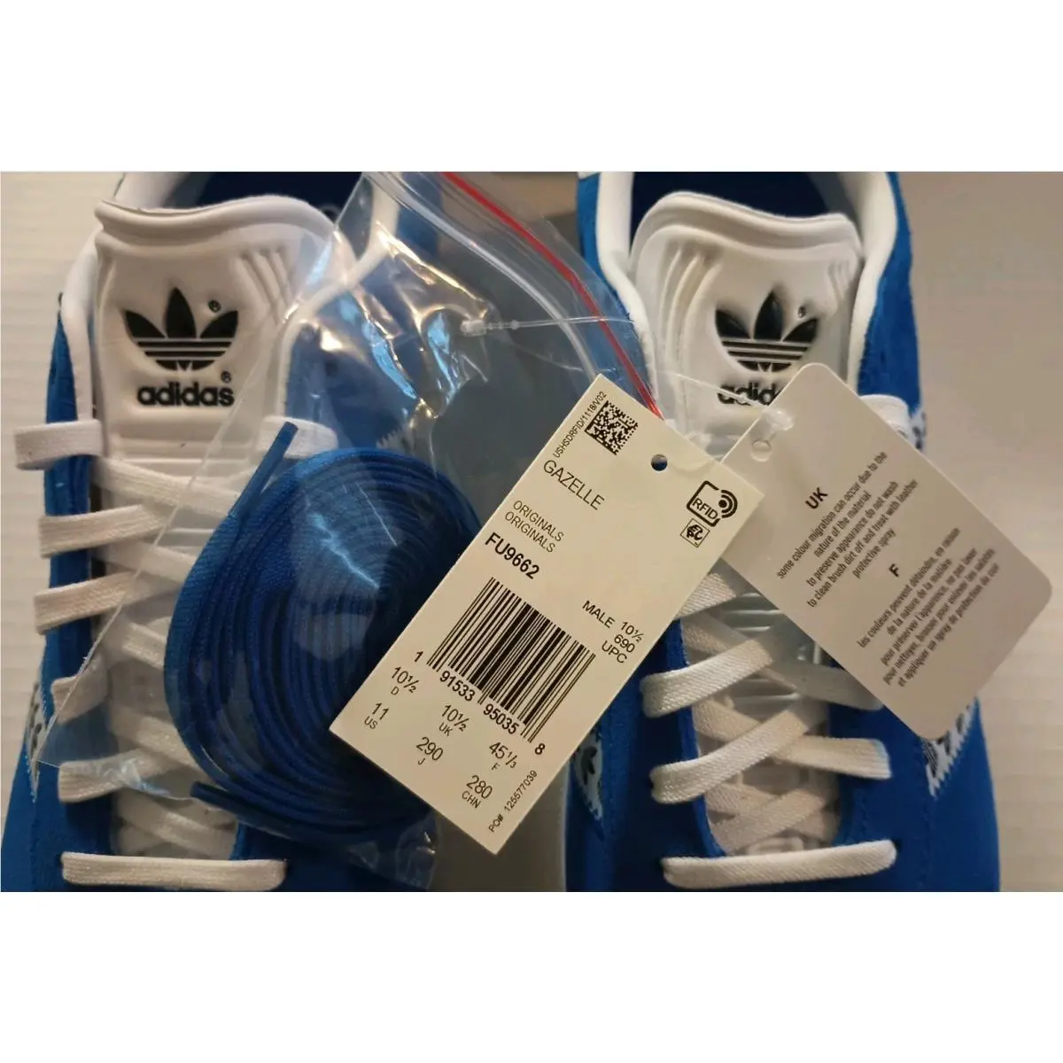 Adidas shoes - adidas Gazelle - Gazelle - FU9662 - Blue 4