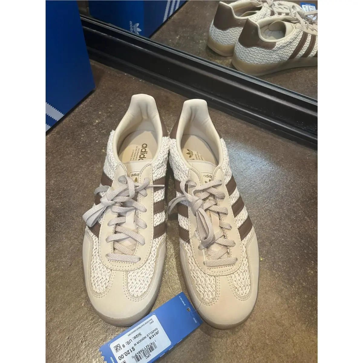 Adidas shoes - adidas Gazelle - Gazelle - JS1418 - Sand Strata/Preloved Brown/Gum 6