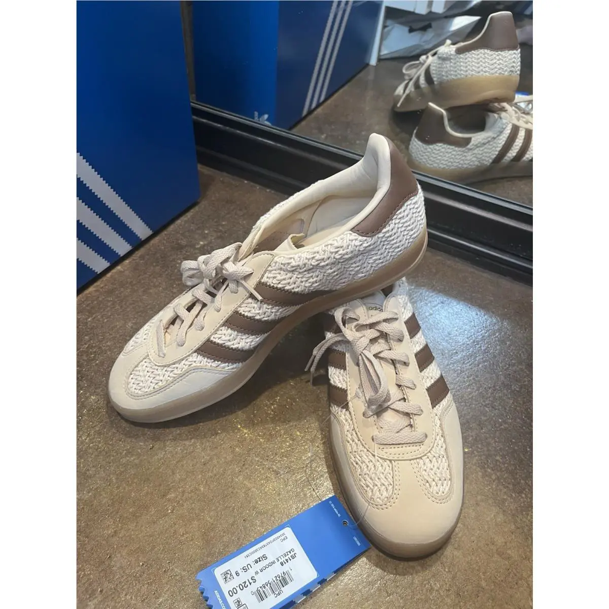 Adidas shoes - adidas Gazelle - Gazelle - JS1418 - Sand Strata/Preloved Brown/Gum 7