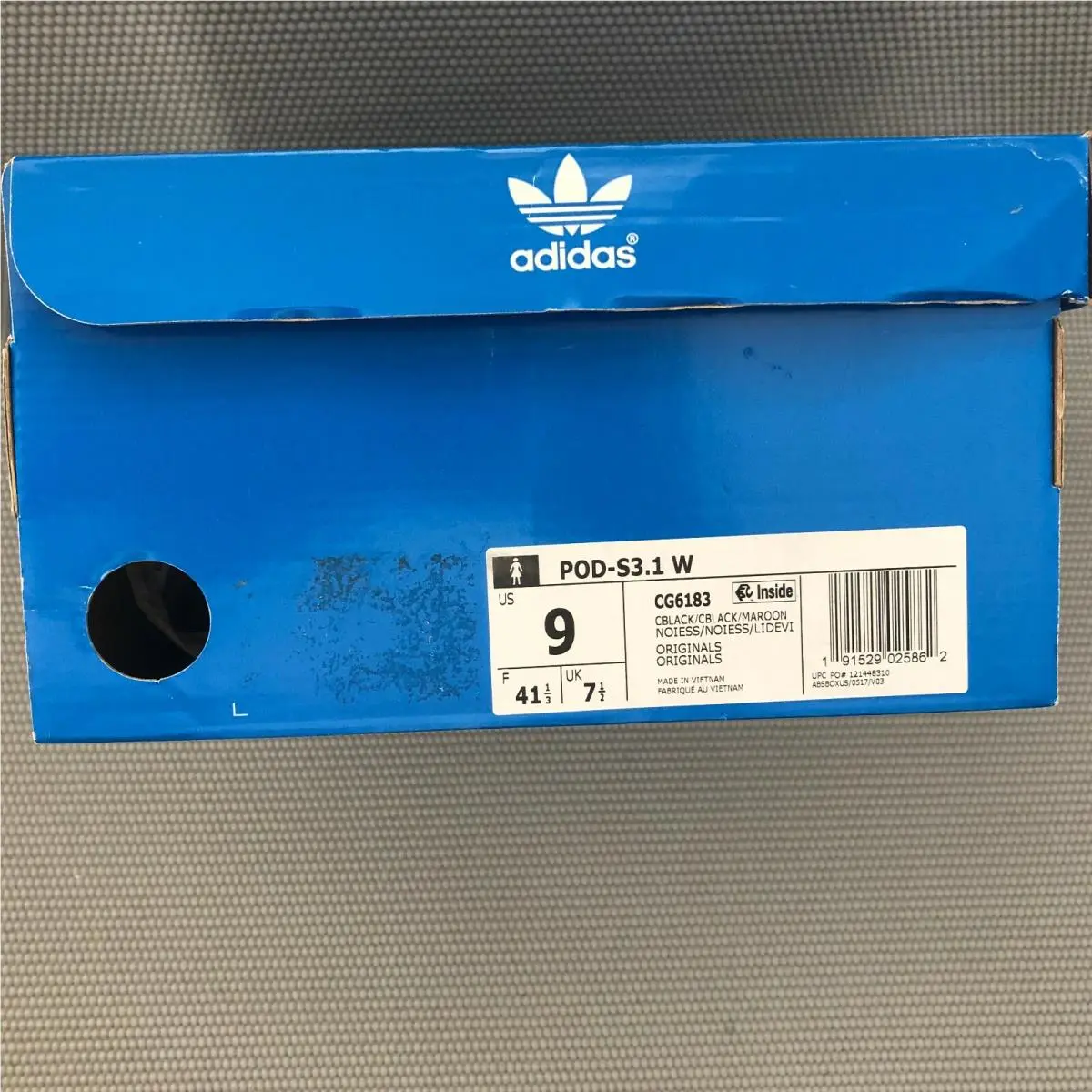 Adidas shoes - adidas Pod-S3.1 - CG6183 - Black (UPC: 191529025862) 9