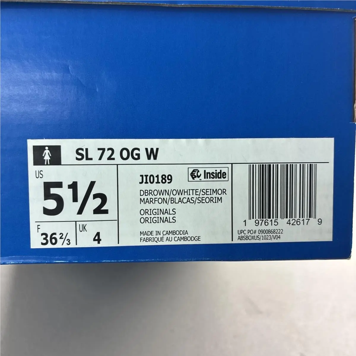 Adidas shoes - adidas SL 72 - JI0189 - Black 5