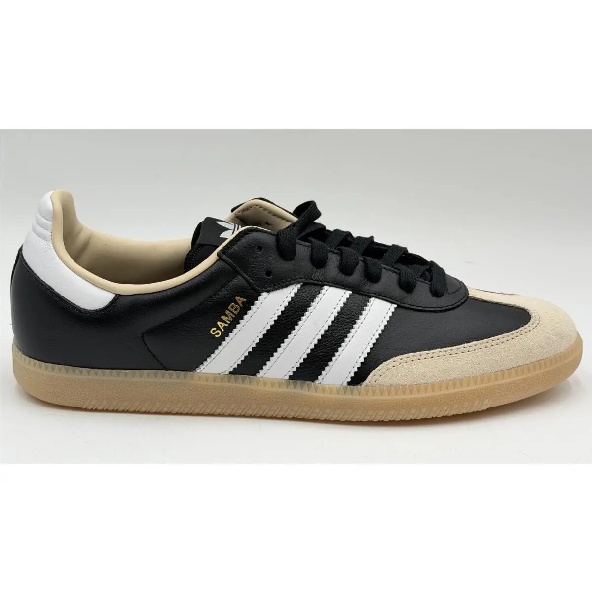 Adidas Samba Originals Casual Sneakers Shoes Men`s SZ 13 Black White Gum
