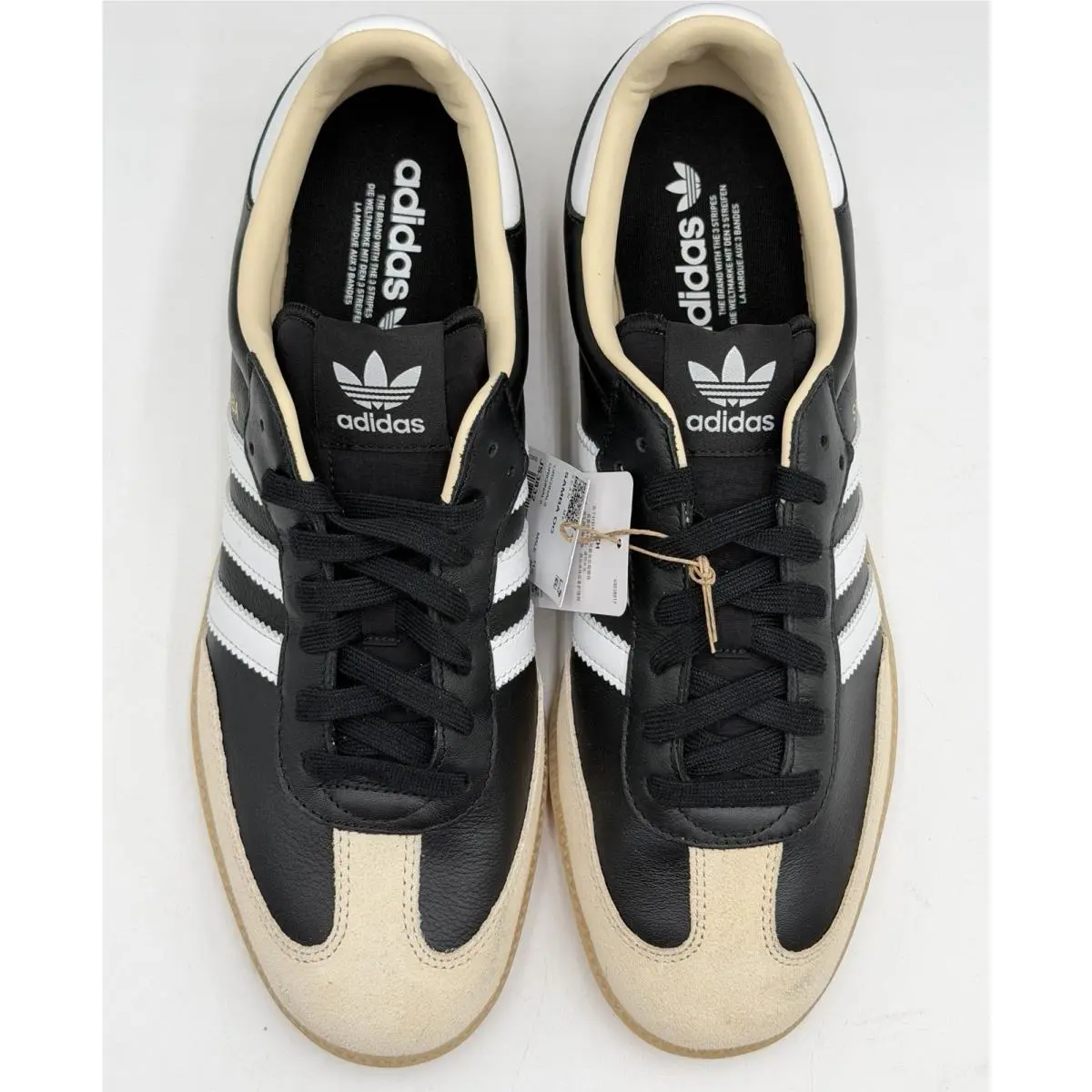Adidas shoes - adidas samba originals - samba originals - black white gum 2