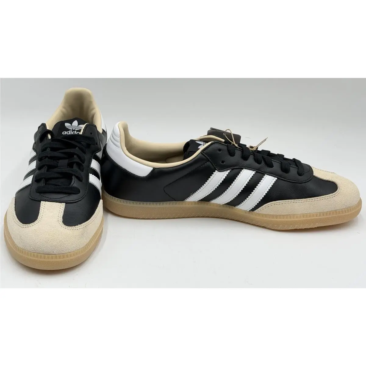 Adidas shoes - adidas samba originals - samba originals - black white gum 4