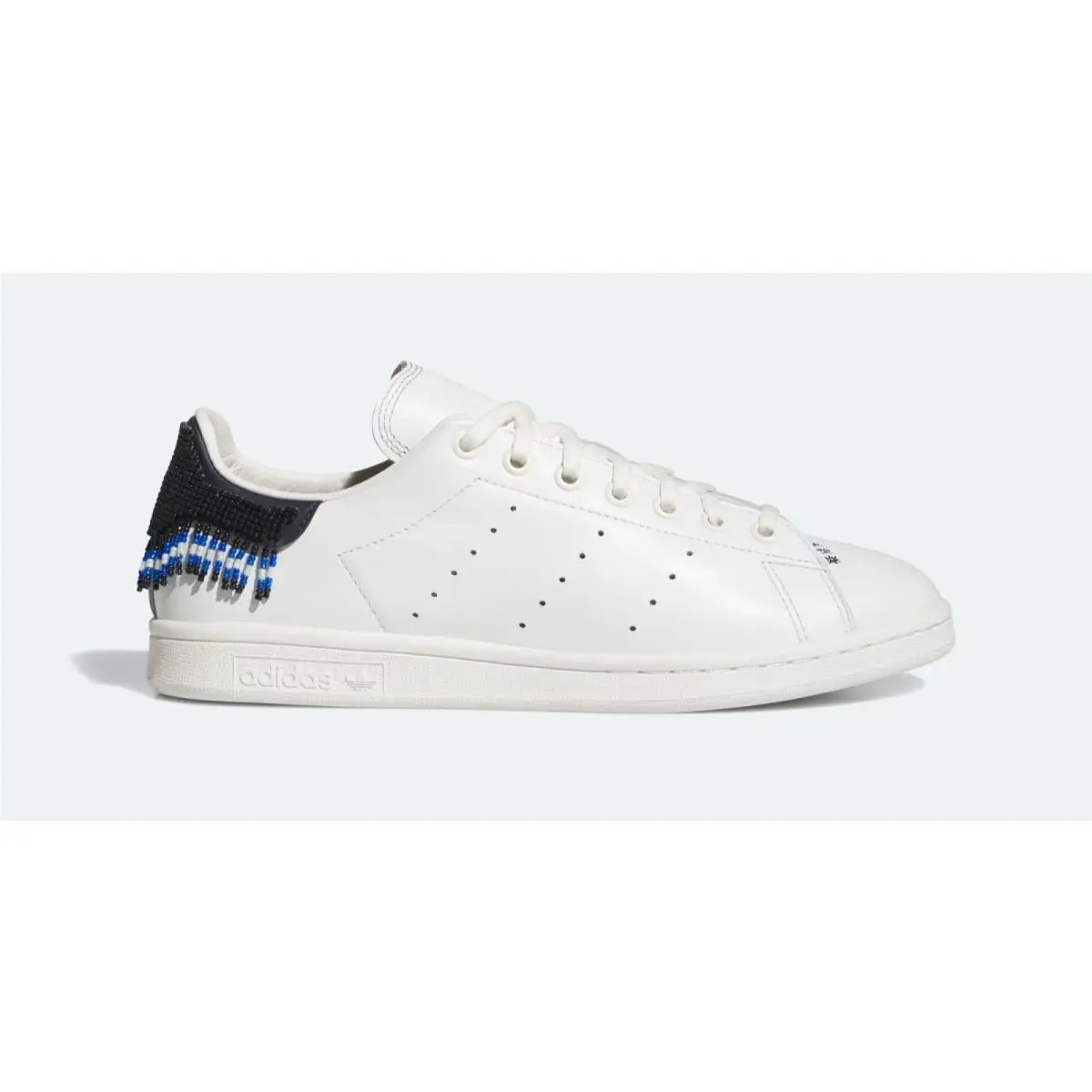 Mens Adidas Stan Smith X Edison Chen White Blue Sneakers Shoes - Sz 10.5