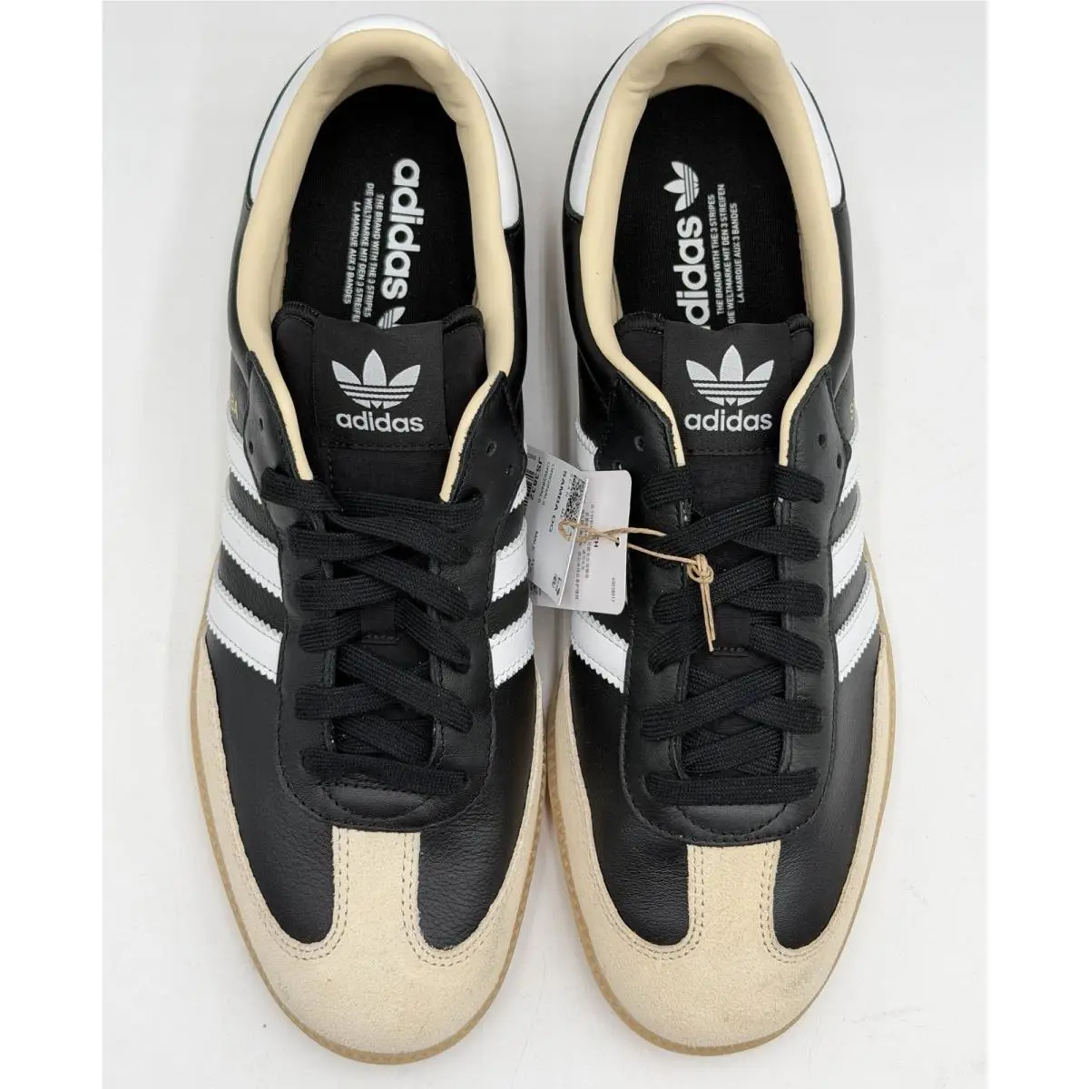 Adidas shoes - adidas samba originals - samba originals - black white gum 2