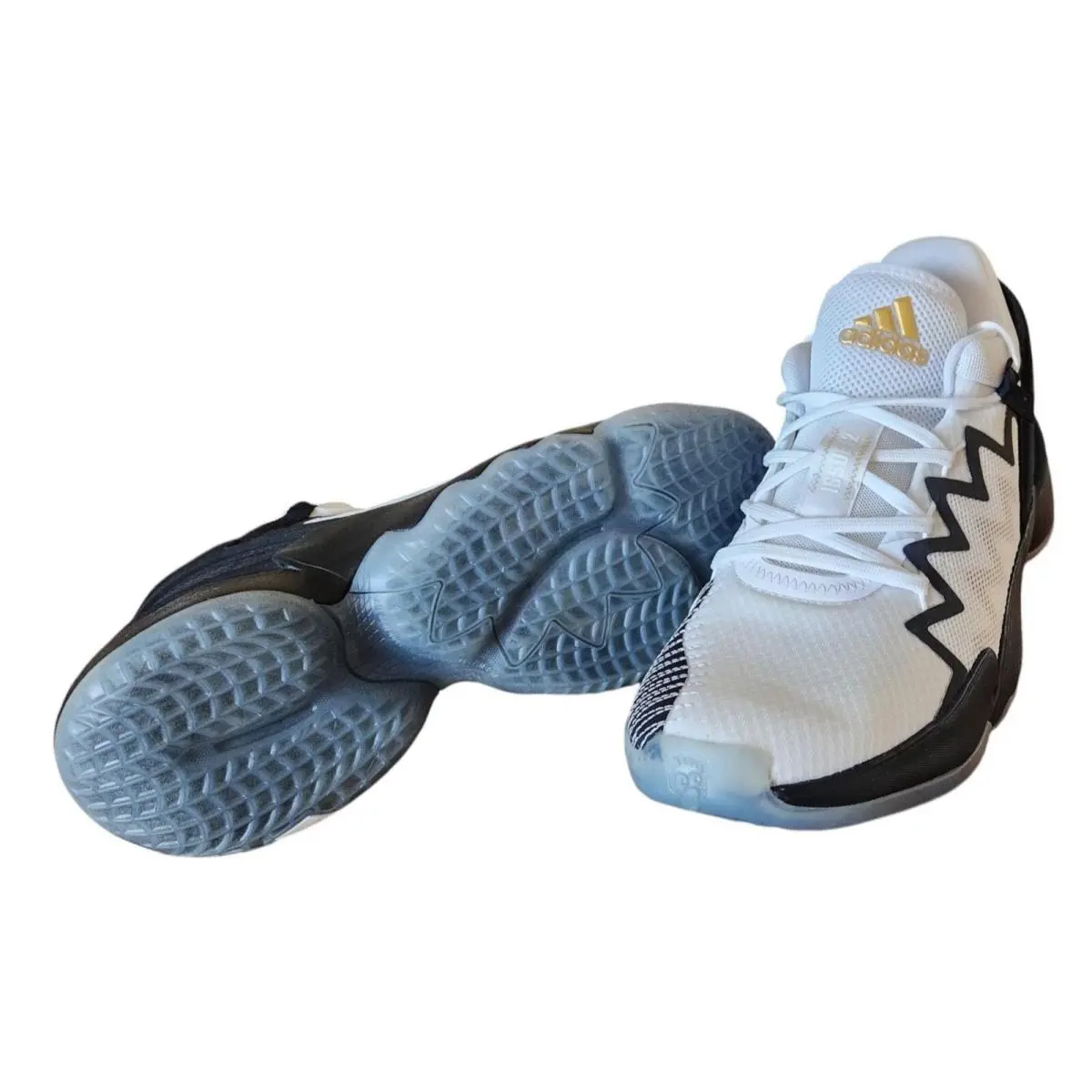 Adidas shoes - adidas D.O.N. Issue #2 - Issue - Cloud White/Core Black/Gold Metallic 3
