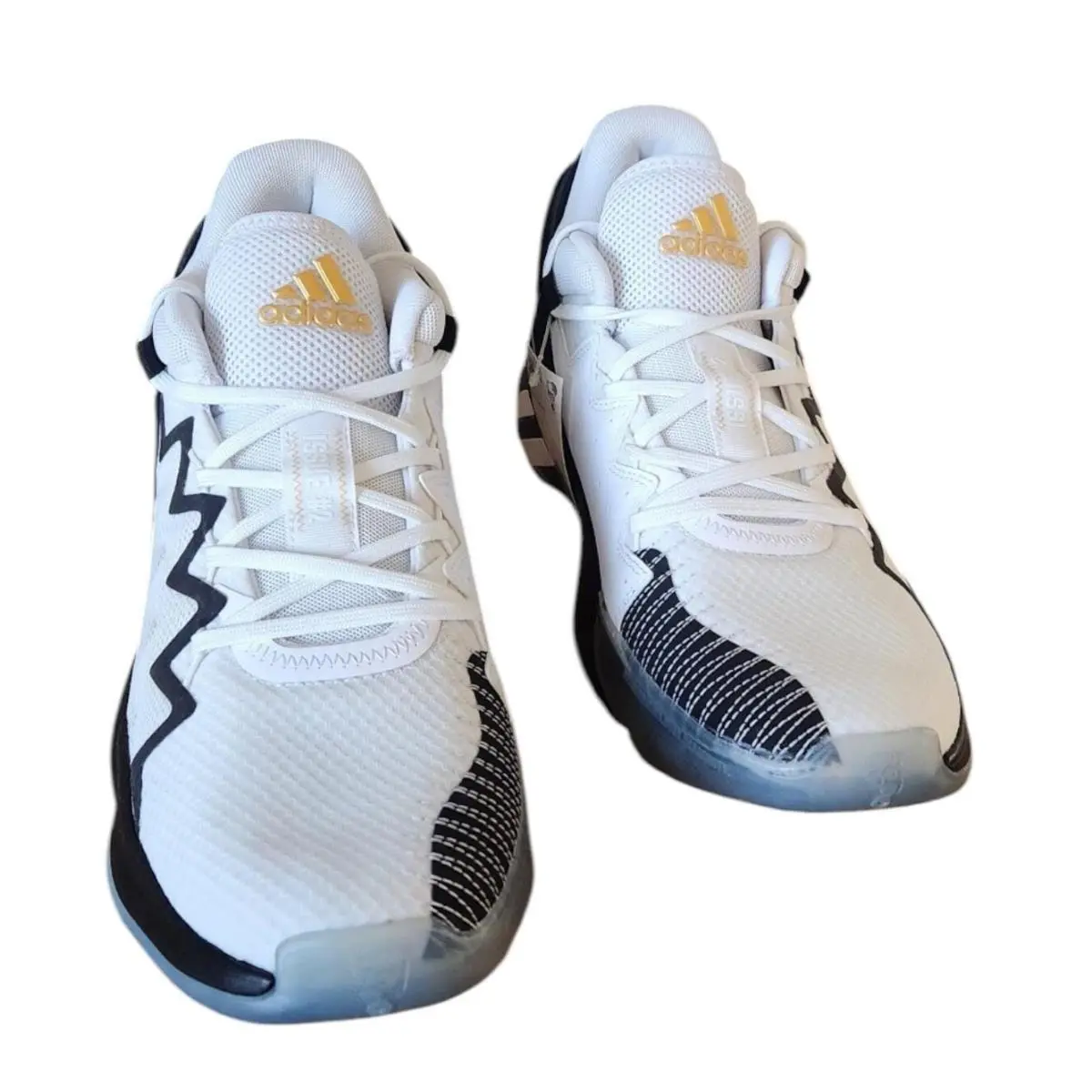 Adidas shoes - adidas D.O.N. Issue #2 - Issue - Cloud White/Core Black/Gold Metallic 4