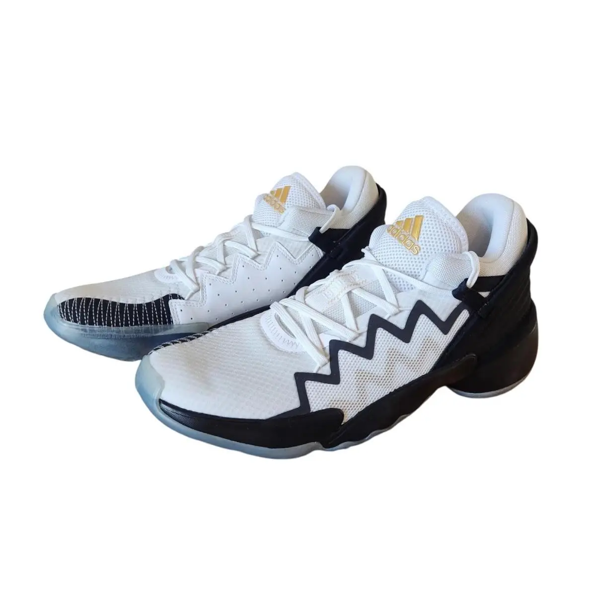 Adidas shoes - adidas D.O.N. Issue #2 - Issue - Cloud White/Core Black/Gold Metallic 5